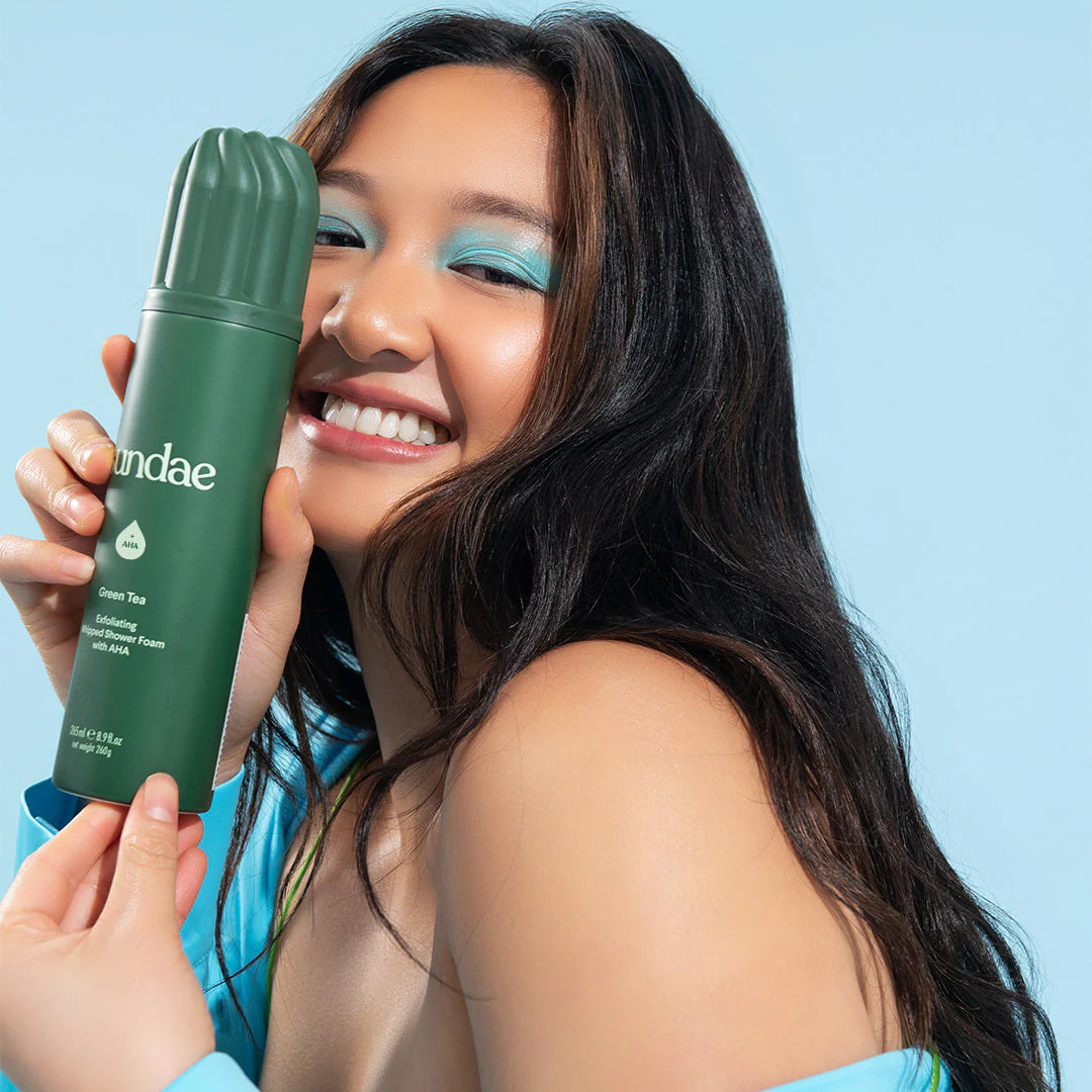 Green Tea Exfoliating Body Wash - Image 3